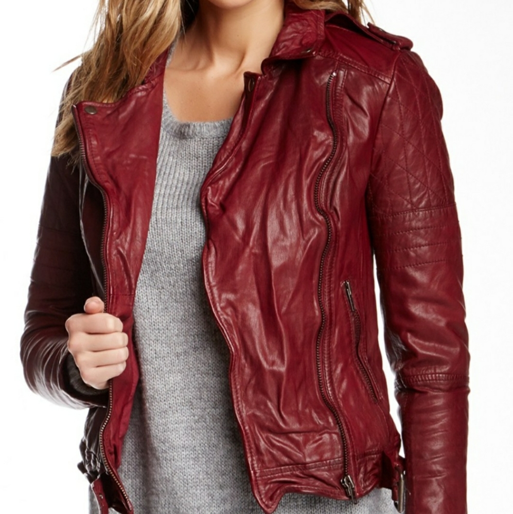 Muubaa Nido Quilted Leather Jacket